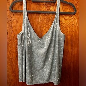 H&M velvet tank top